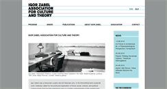 Desktop Screenshot of igorzabel.org